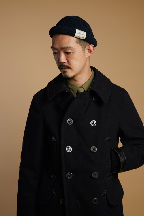 80450000050 Nigel Cabourn 40'S U.S. NAVY P-COAT ナイジェル 