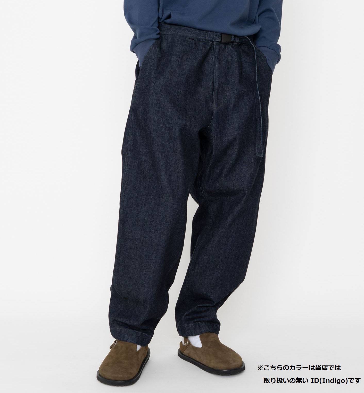 NT5205N THE NORTH FACE PURPLE LABEL Denim Wide Tapered Pants ザ 